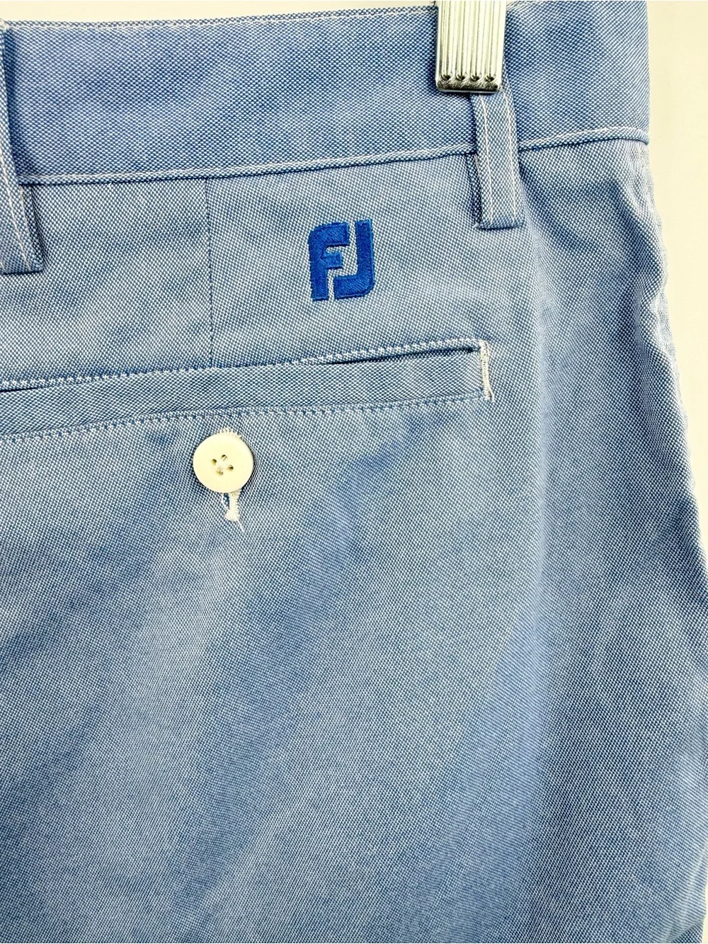 FootJoy FJ Men's Light Blue Lightweight Golf Shorts Size 36